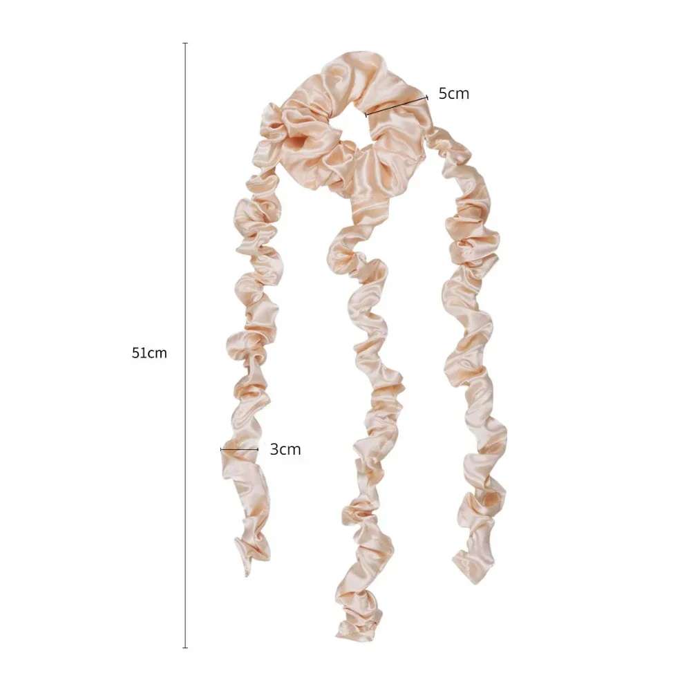 New Heatless Curling Rod No Heat Hair Curlers Jellyfish Hair Rollers Silk Curls Ribbon Braider Headband Styling Tools