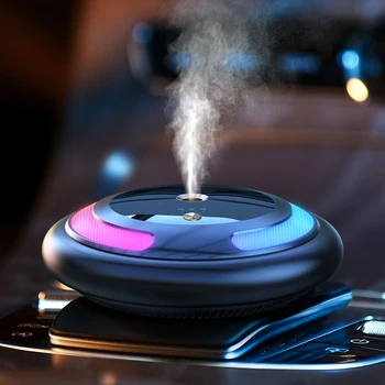 Smart Car Humidifier Essential Oil Diffuser LED Light Fragrance Aromatherapy Air Freshener Perfume Car Diffuser 1