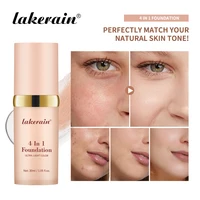 4in1 Foundation Liquid Hydrating Full Coverage Concealer SPF30 Long-wearing Waterproof Even Skin Tone Foundation Face Cosmetics 1