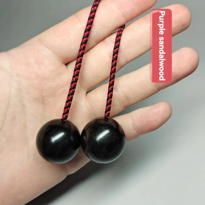 Fidget Toy Sensory Fidget Toy Anti Stress Toy Finger Sensory Toy Fingertip Gyroscope Toy EDC Begleri Wooden Beads Decompression Finger Skill Toys Padauk Sandalwood Fidget Spinner Anxiety Stress Relief Fingertip Gyro