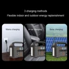 100W Portable Solar Power Station 110V/220V Power Generator Outdoor Camping Power Bank Outdoor Power Supply for Travel Adventure