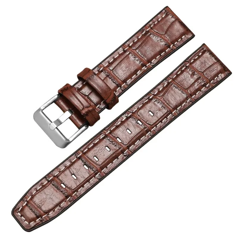 Waterproof Silicone Leather Sport Strap - Universal Replacement Wristband