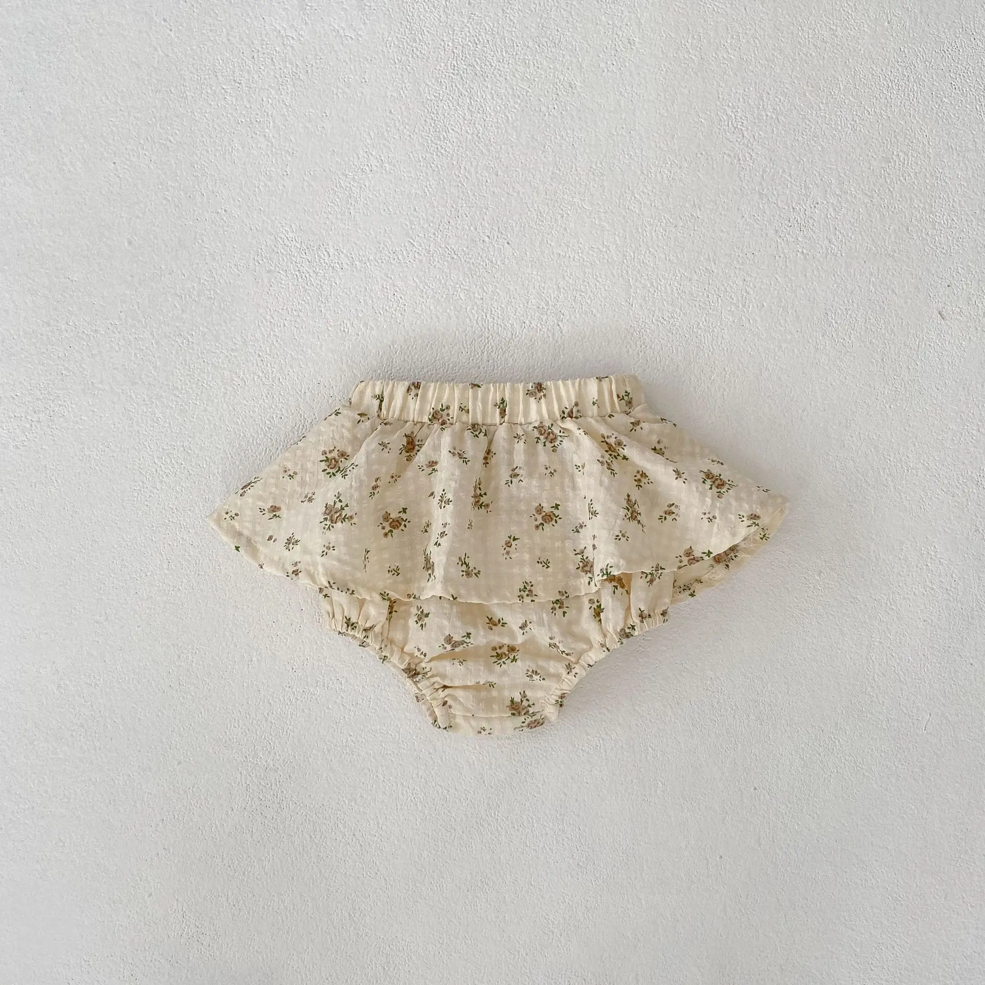 Summer Baby Girls Camisole Floral Bloomers Suit