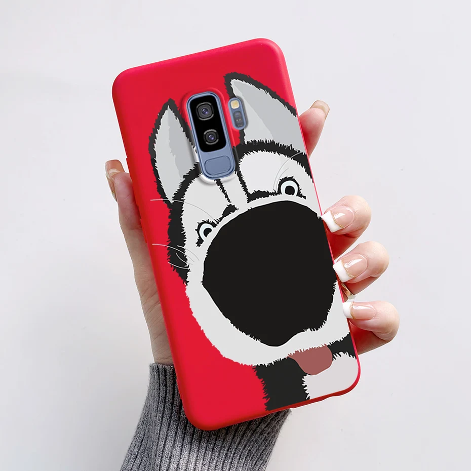 Astronaut Silicone Phone Case with Protective Bumper for Samsung Galaxy S9/S9+