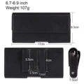 6.7-6.9 inch Balck