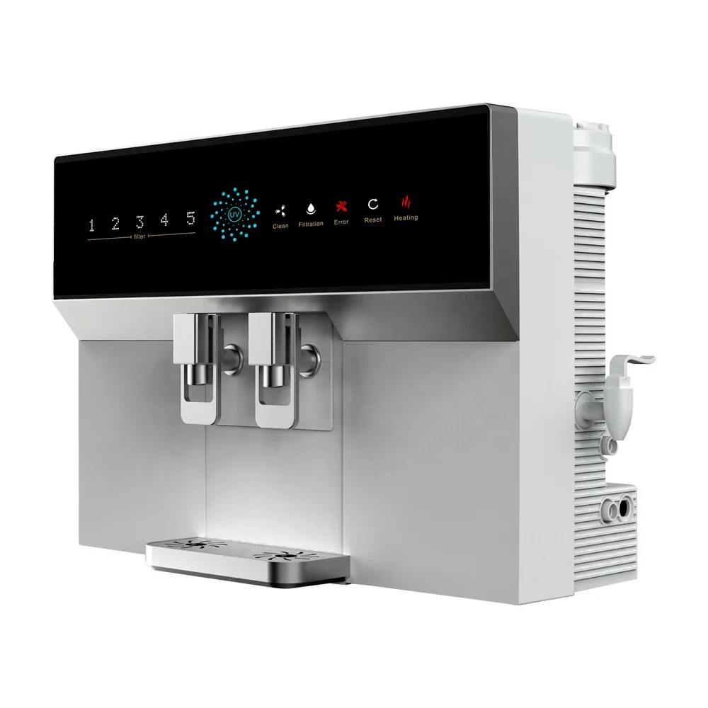 

Filterpur 5 stage reverse osmosis uv system led alkaline water purifier oem