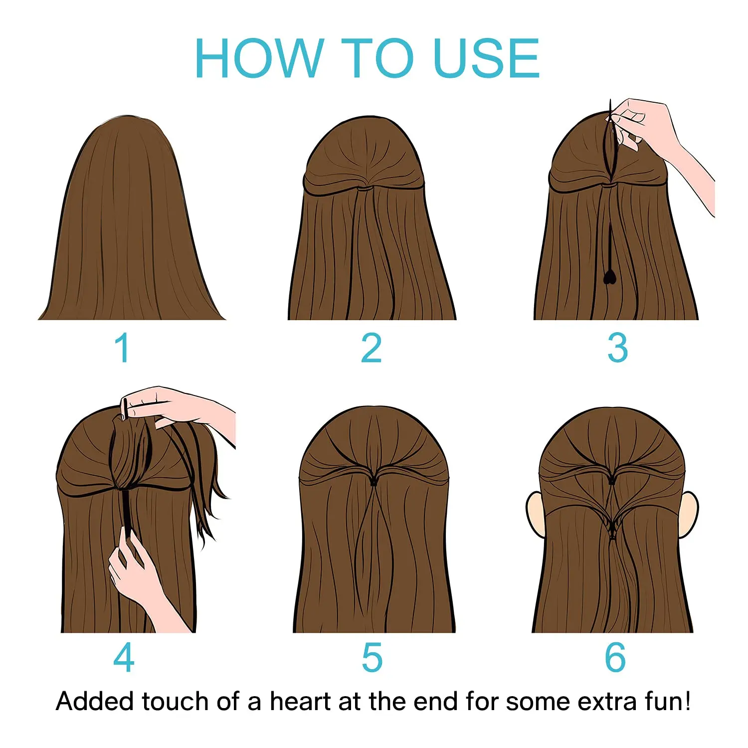 Рисунок 5 - резинки для прически «конский хвост»