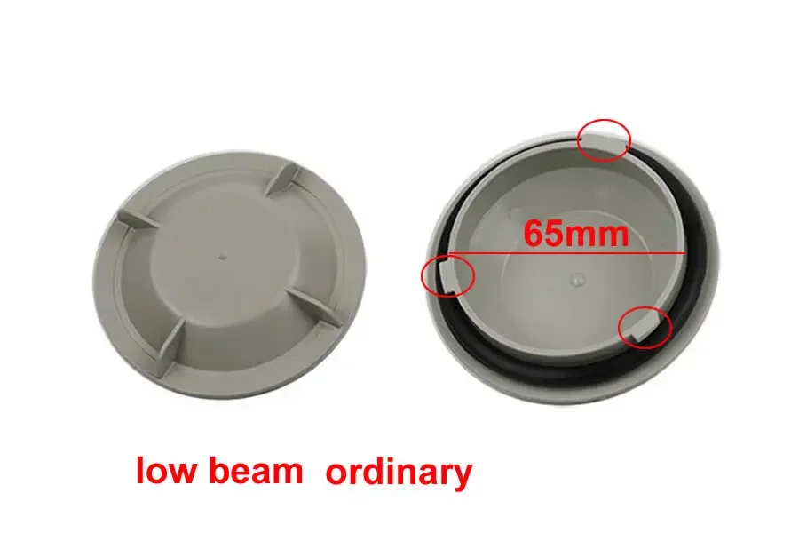 

Low High Beam Headlight Dust Cover Waterproof Dustproof Headlamp Seal Cap Refitting Parts 65mm 78mm For Changan Eado 2016 2017