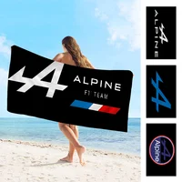 A-Alpine Automobiles Microfiber Blanket Quick Drying Beach Towels Oversized Printing Super Absorbent Pool Towel Blanket 1