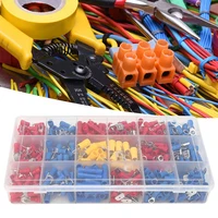 ชุดขั้วต่อสายไฟแบบหุ้มฉนวน ตัวผู้ ตัวเมีย แบบจีบเย็น แบบจีบหลากหลายชนิด ชุดขั้วต่อแบบปลายแบน 2