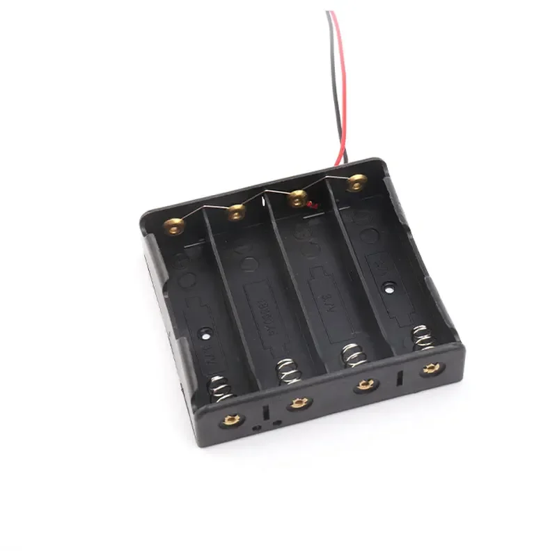 5PCS 18650 Battery Holder Box Battery Storage Case Compartment with Cable 1 2 3 4 1x 2x 3x 4x for 18650 3.7V Batteries 6
