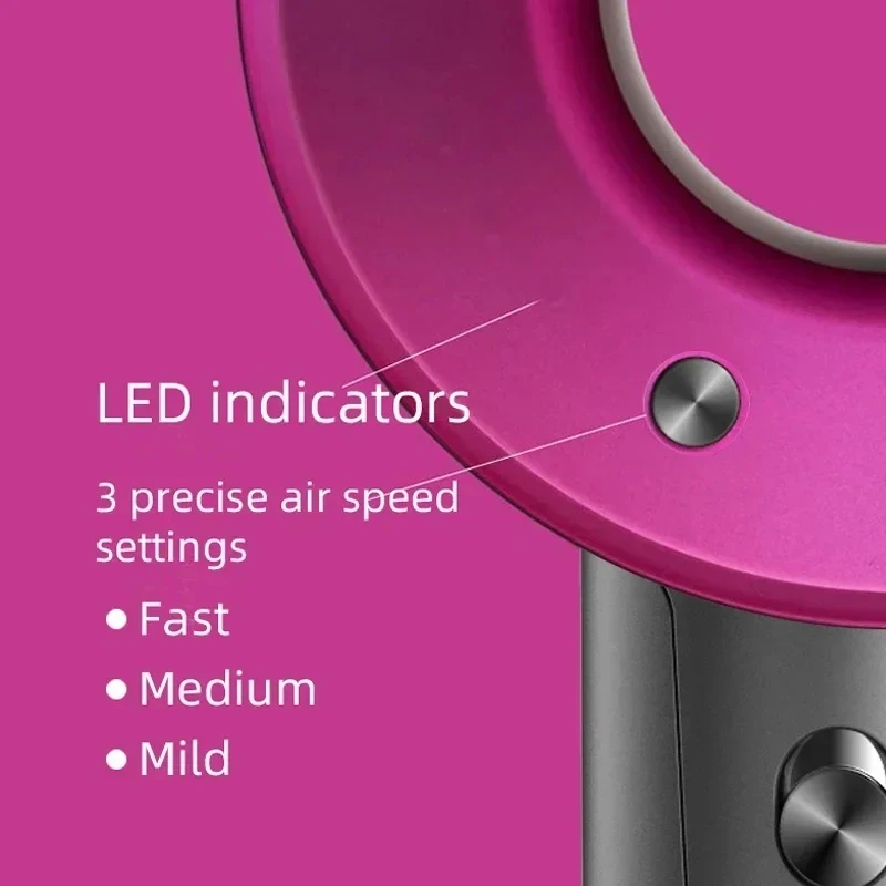 1500W 3th Gear Professional Hair Dryer Hot Cold Wind Air Brush Hairdryer Negative Lonic Blow Dryer Strong PowerDryer Salon Tool