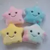 20cm Kawaii Luminous Star Pillow Plush Toy Soft Glowing Colorful Stars Cushion Led Light Toys Creative Gift Home Decor 5