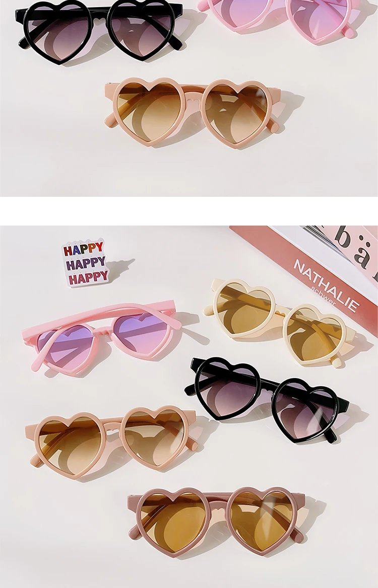 Kids Cartoon Sunglasses - Polarized UV400 Round Sun Glasses with Rabbit Ears