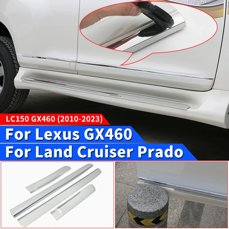 

For 2010-2022 Toyota Land Cruiser Prado 150 Car Door Anti-Collision Body Decorative Modification Accessories Lexus GX460 GX400