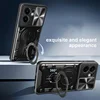 For Oppo Reno13 F 4G 5G Case Slide Lens Armor Phone Case For Reno 13F 13 F Reno13F Car Magnetic Stand Ring Back Cover Fundas 2