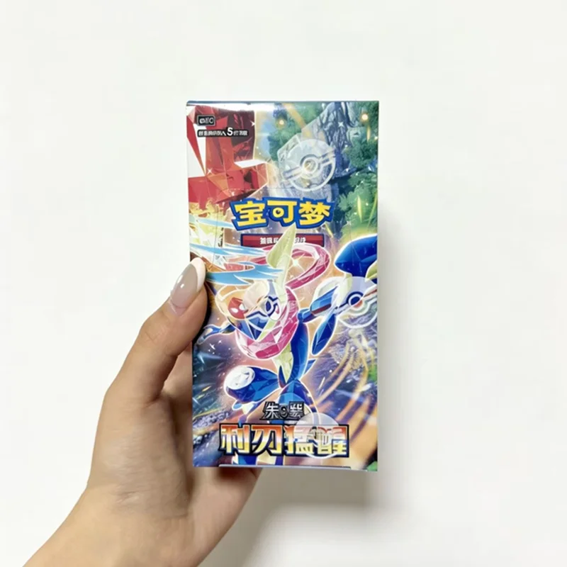 PTCG 블레이드 어웨이킹 15.0 스칼렛&바이올렛 중국어 간체판 트레이딩 카드 게임 애니메이션 게임 주변기기 장난감 선물