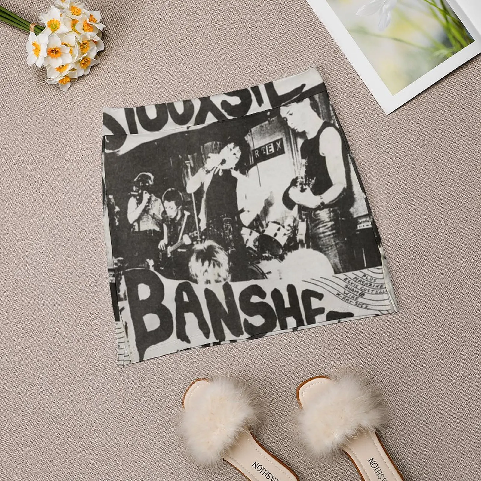 Siouxsie and the Banshees Light proof trouser skirt fairy grunge korean style skirt