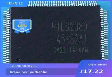 

100% NEW Free shipping RTL8208D