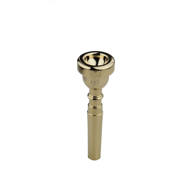 

3c 5c 7c Gold Plated Trumpet Mouthpiece cheap and nice quality