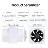 Household Smoke Exhaust Machine Barbecue Hood Kitchen Exhaust Smoke Machine Hot Pot Air Cappa Aspiratirce Extractor 6