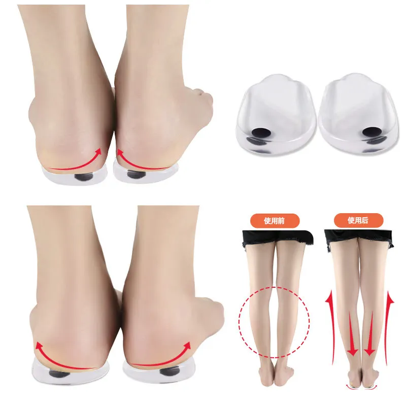 2pcs Insoles Correction Shoe Inserts Pads Effective O/x Type Leg Bowed Legs Knee Valgum
