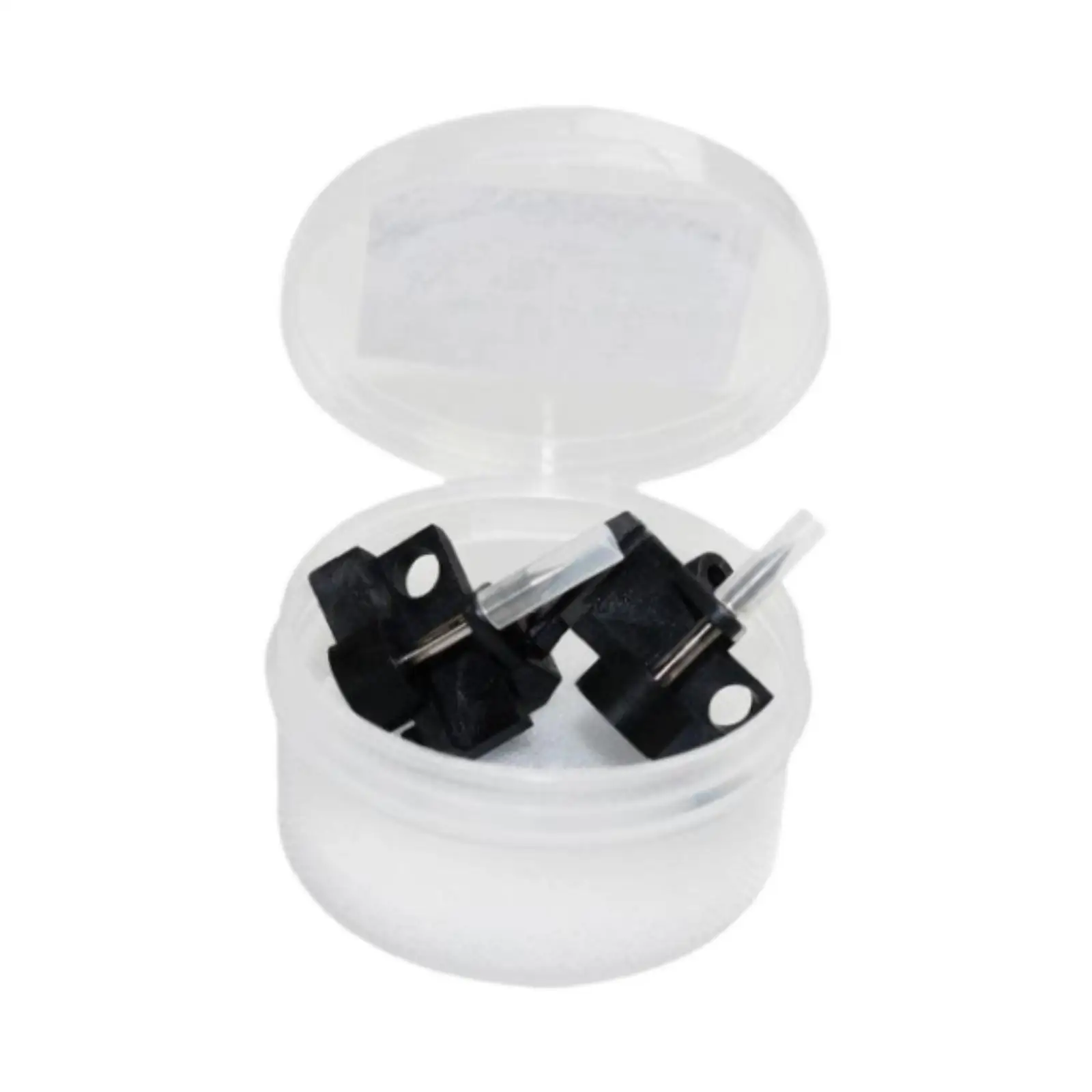 2 Pieces Fiber Fusion Splicer Electrode Rod Multifunctional Compact Portable Welding Machine Electrodes for AI-9 AI-7 AI-10 AI-8