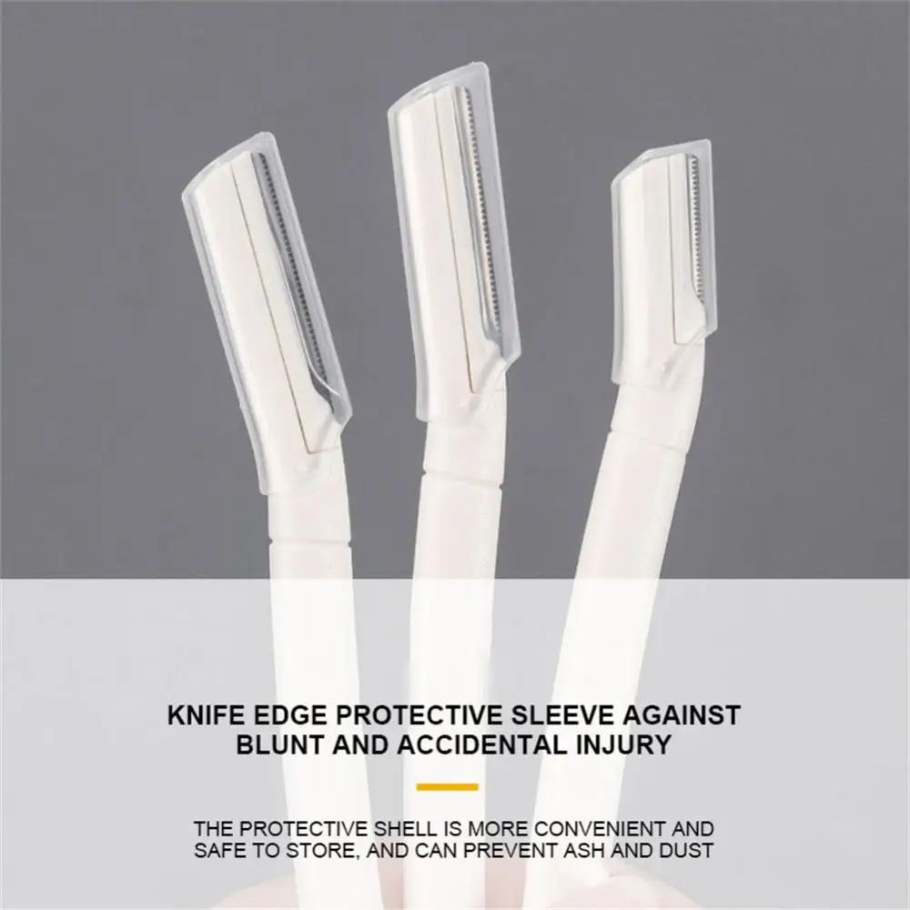 New Eyebrow Trimming Knife Macro Eyebrow Trimming Knife Eyebrow Trimming Clip Four-piece Eyebrow Trimming Tool 5