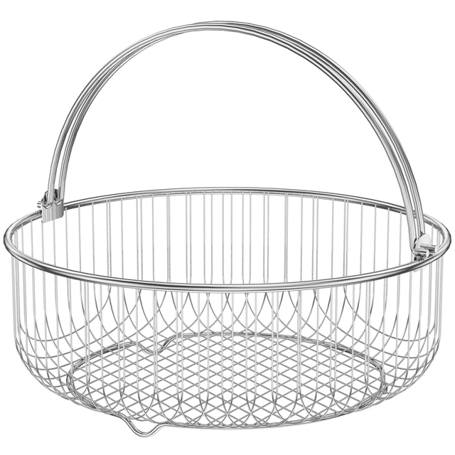 Air Fryer Basket Oven Basket 304 Stainless Steel Mesh Basket with