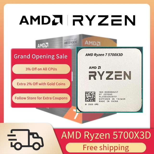 AMD Ryzen 7 5700X3D【未開封・新品】 AMD Ryzen™ 7 5700X3D AMD Ryzen 7 5700X3D【未開封・新品】 AMD Ryzen™ 7 5700X3D