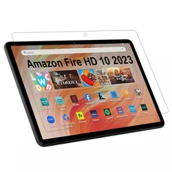 Crystal Clear Tempered Glass Screen Protector for 10.1 Inch Tablets - Anti-Scratch, High-Definition Shield (Fire HD 10 10.1 inch)