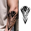 New Arrival 1pc Animal Lion Wolf  Men Snake Waterproof Temporary Tattoos Fake Stickers Arm Sleeves Cool Art Washable Painting