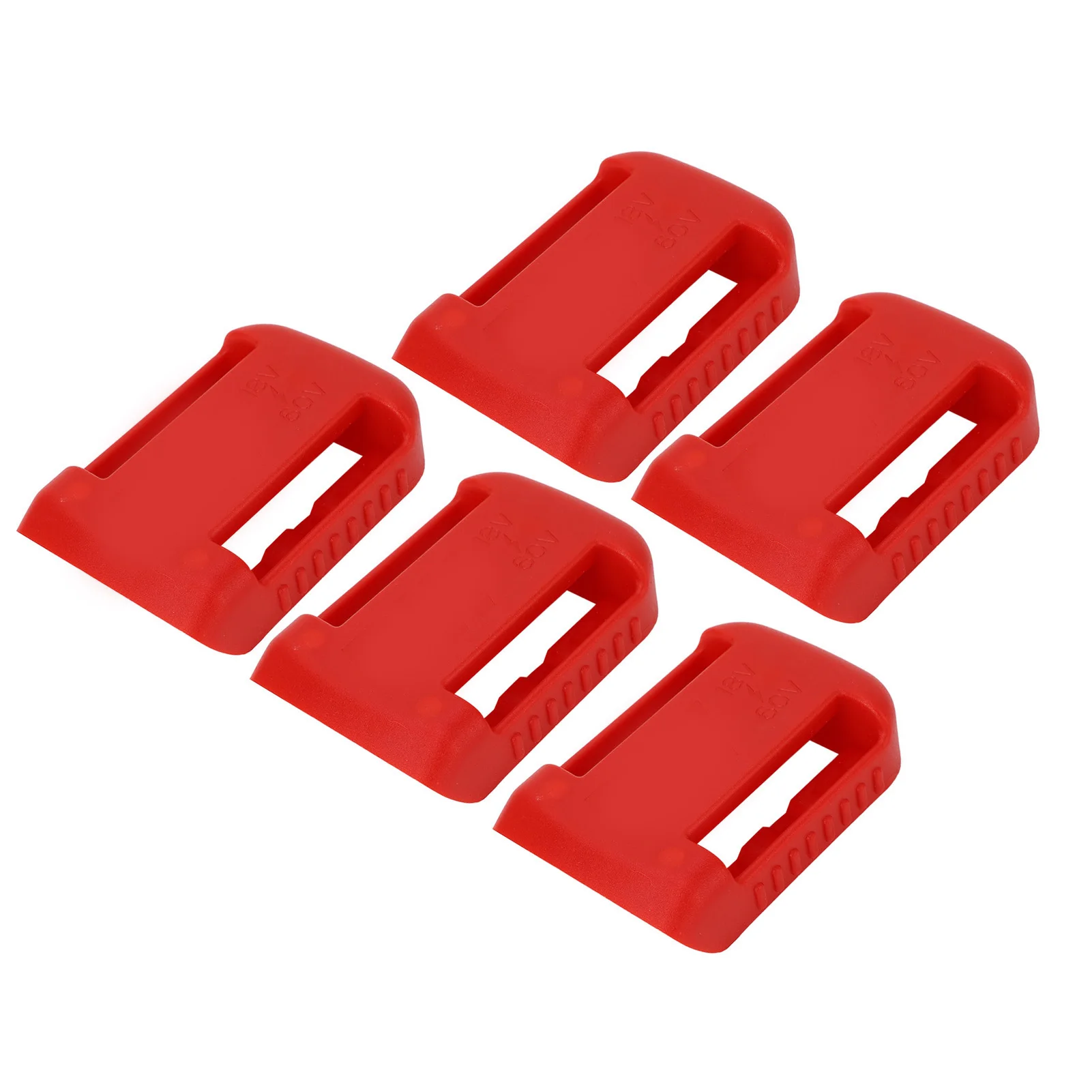 Battery Mount ABS Fine Workmanship Standard Size Strong Support 5 Set Lithium Battery Mount Holder Multi Use for DCB140