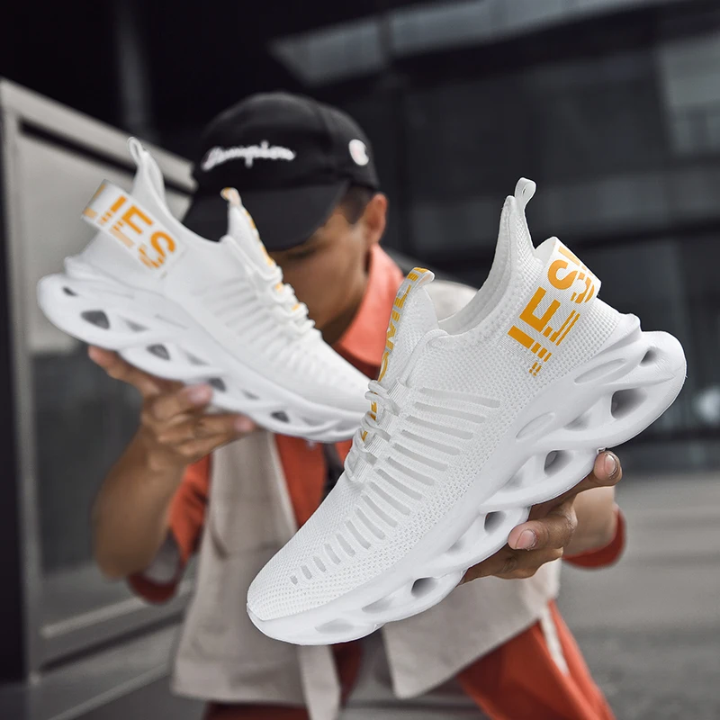 أحذية رجالية أحذية رياضية مريحة أحذية ركض قابلة لل...