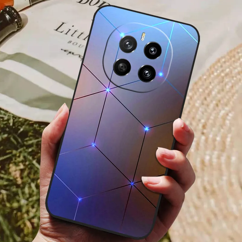 Luxury Painted Silicone Phone Case - Protective Back Cover