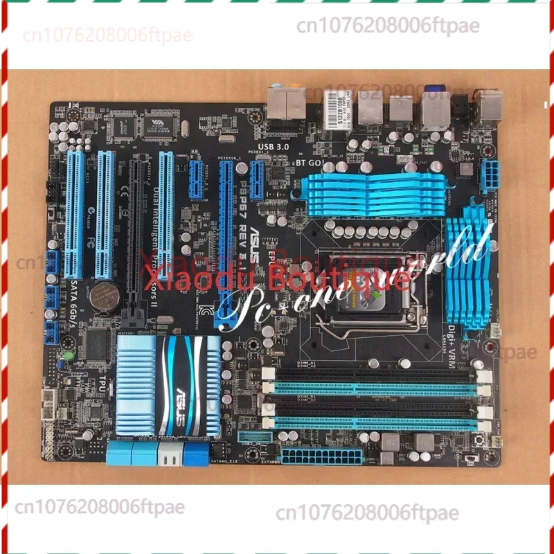 FOR ASUS P8P67 motherboard Socket 1155 DDR3 Intel P67(B3) 100