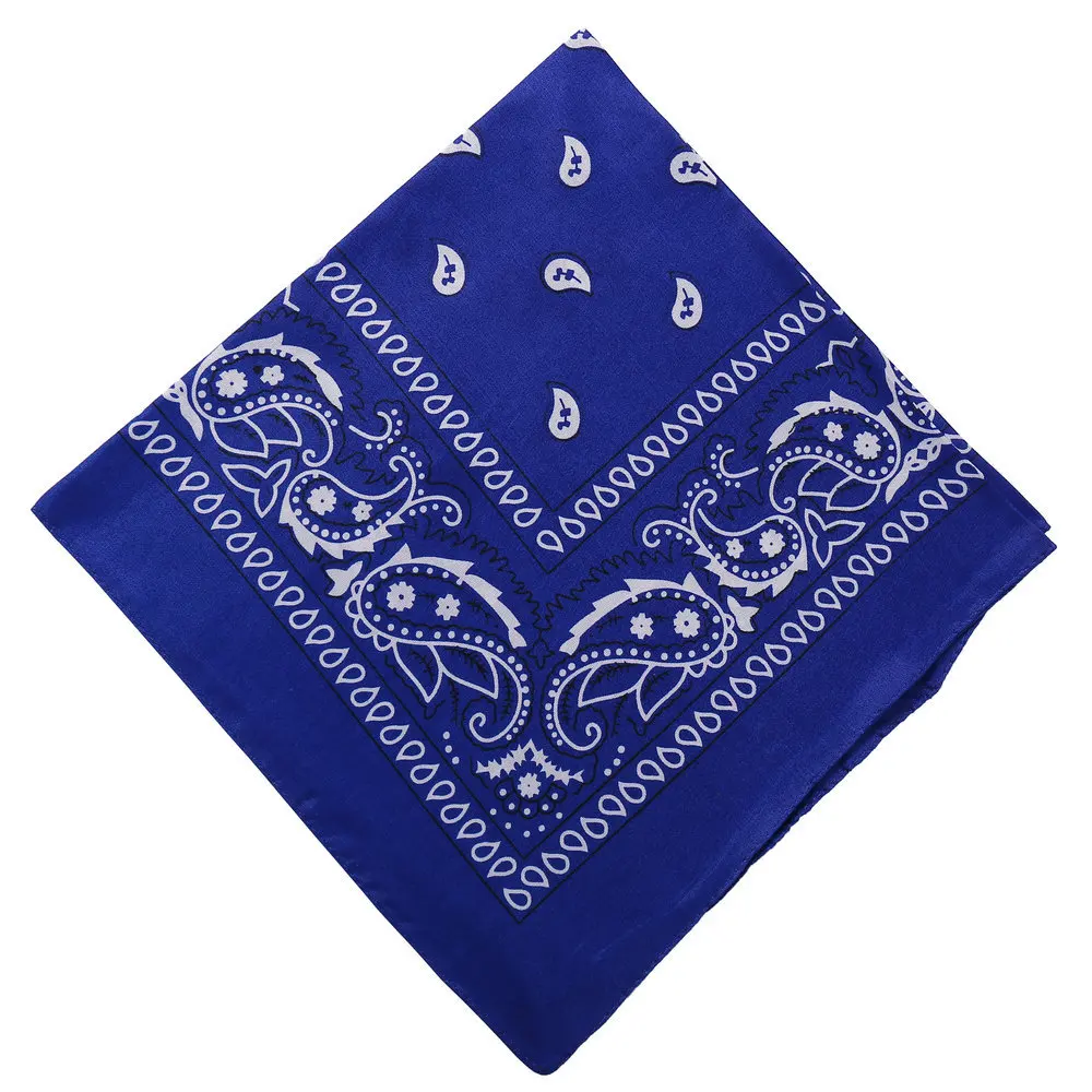 wide headbands for women 2021 Bohemian Women Print Bandana Hair Scarf Turban Headband Face Mask Girls Hair Tie Vintage Square Scarf Hair Accessories hair clips for women Hair Accessories