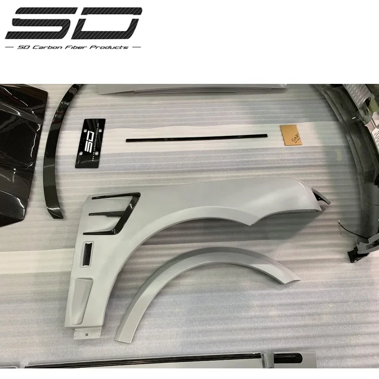 Высококачественные автомобильные бамперы из углеродного волокна в стиле MSY, комплект кузова, крылья для RR Cullinan