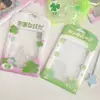 4leaf clover strawberry 3Inch Postcard Holder Postcards Album Card Storage Photo Bag Kpop Idol Card Collect Organizer Stationery 4