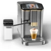 Grey Gold Fully Automatic Espresso Machine, 20 Bar Coffee Machine with Grinder & Automatic Milk Frother, One-Touch Control Panel 1