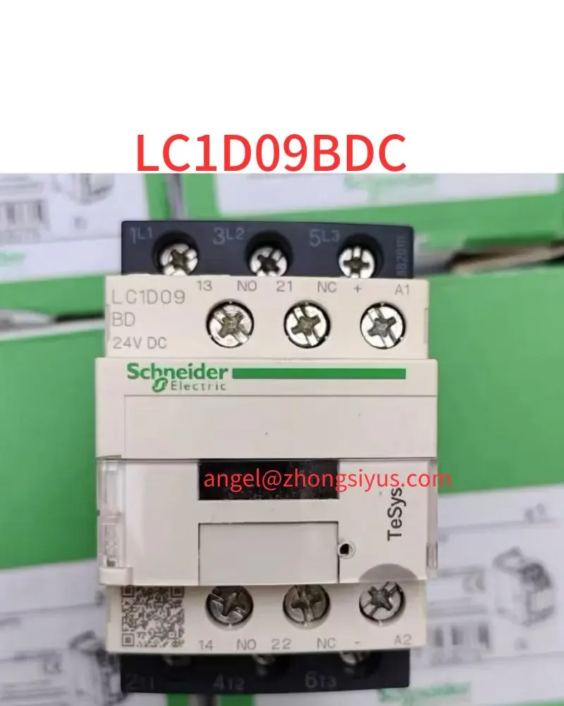 

Новый контактор LC1D09BDC, катушка 24 В постоянного тока