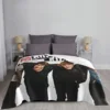 BIG TIME RUSH Boy Group Throw Blanket Personalized Soft Blankets and Throws for Sofa Bed Home Decor Outdoor Portable Blanket 4