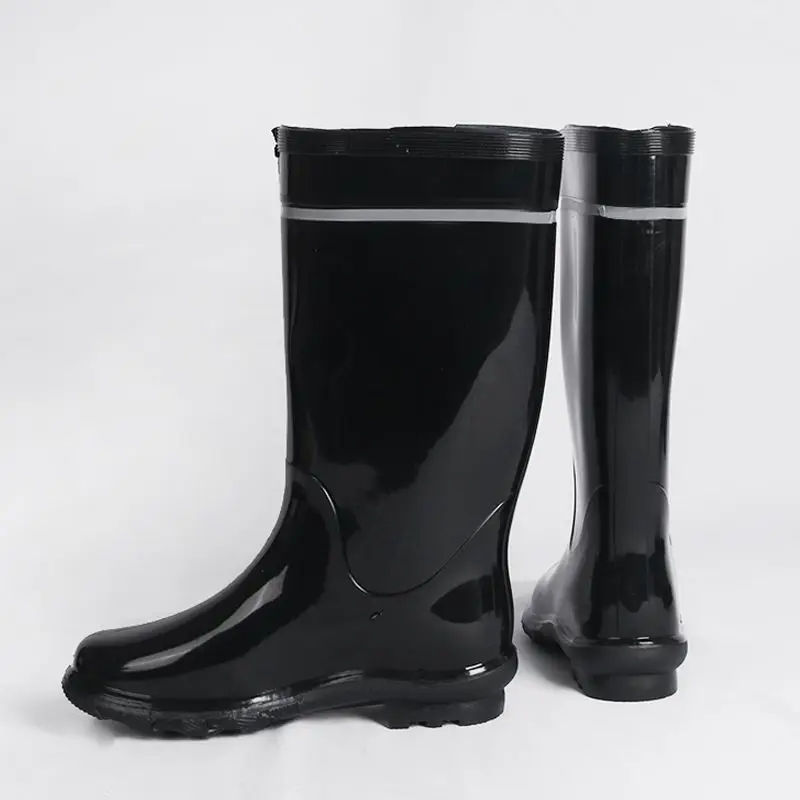 Waterproof Rain Boots For Men, Pvc And Silicone Work Footwear_voghion.com