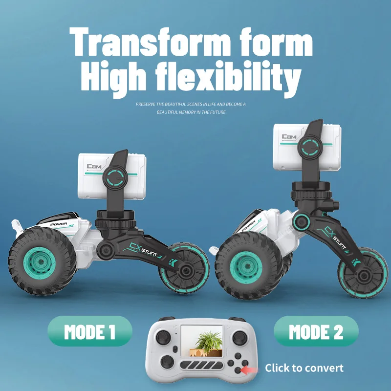 Remote Control Car Photography HD Video Real-time Video Dialogue Smart Off-road Vehicle Children Rc Car Toy Gift 3