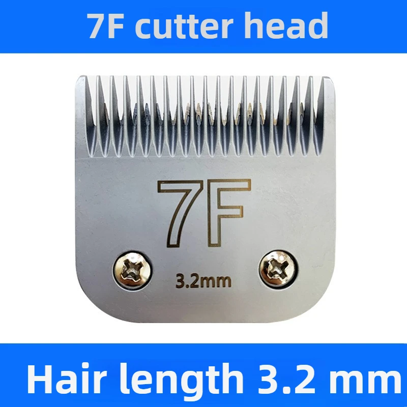 Dog Hair Clipper Groom Set Pet Clipper Suitable for Large Professional Pet Grooming Electric Push Scissor Head Accessories