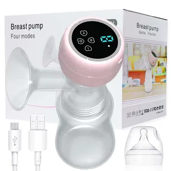 Rechargeable Portable Electric Breast Pump – Silent, Painless, Powerful Suction 1