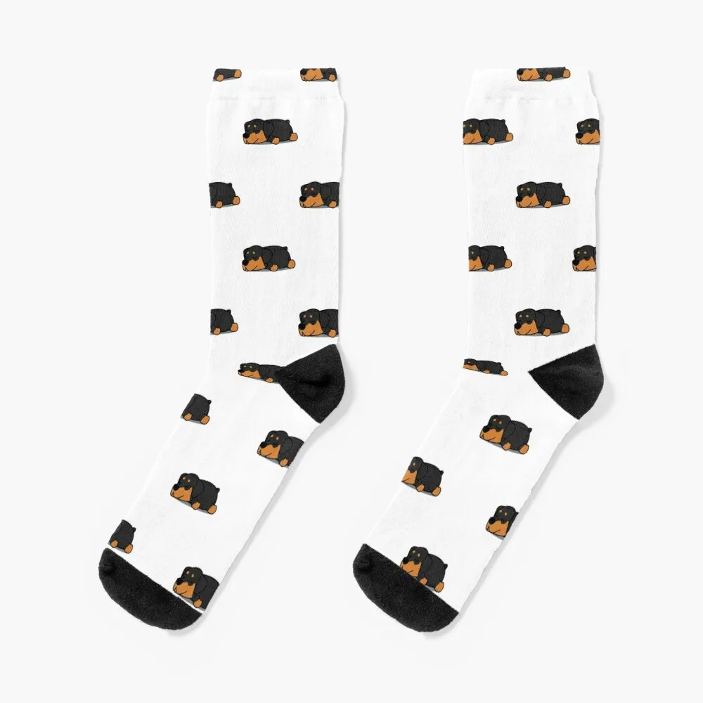 Rottweiler Dog Pattern Socks Antiskid soccer socks floor socks designer socks golf Socks Men Women's maikun automatic belts for men metal geometric pattern buckle belt luxury designer brand leather belts