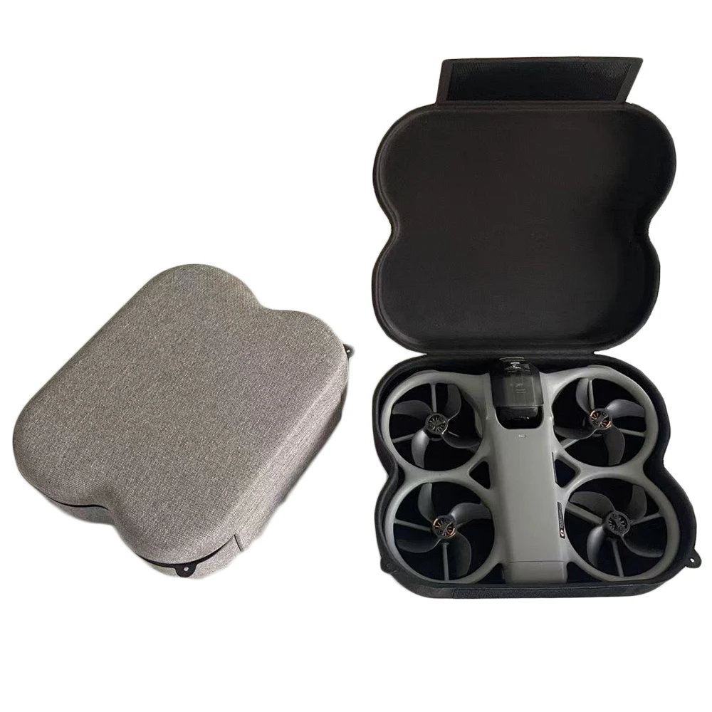 DJI 아바타 360 하드 케이스 옥스포드 패브릭 쉘, 후크앤루프 잠금, DIY 스트랩용 2개의 구멍이 있는 맞춤형 디자인