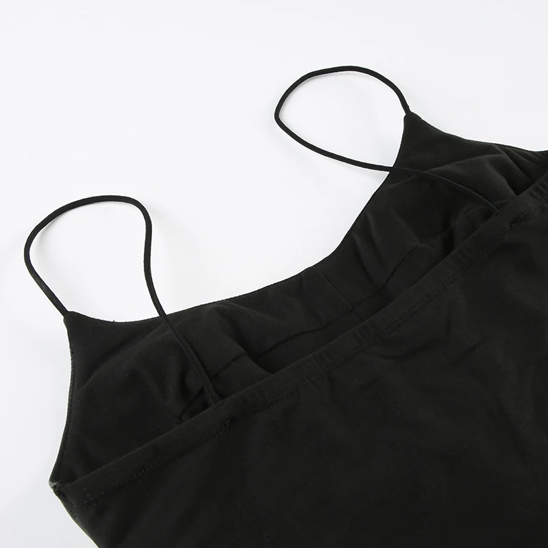 Camisola con cordones en la parte delantera para mujer, estilo gótico, sin mangas, ajustada, estilo punk, sexy, para discoteca