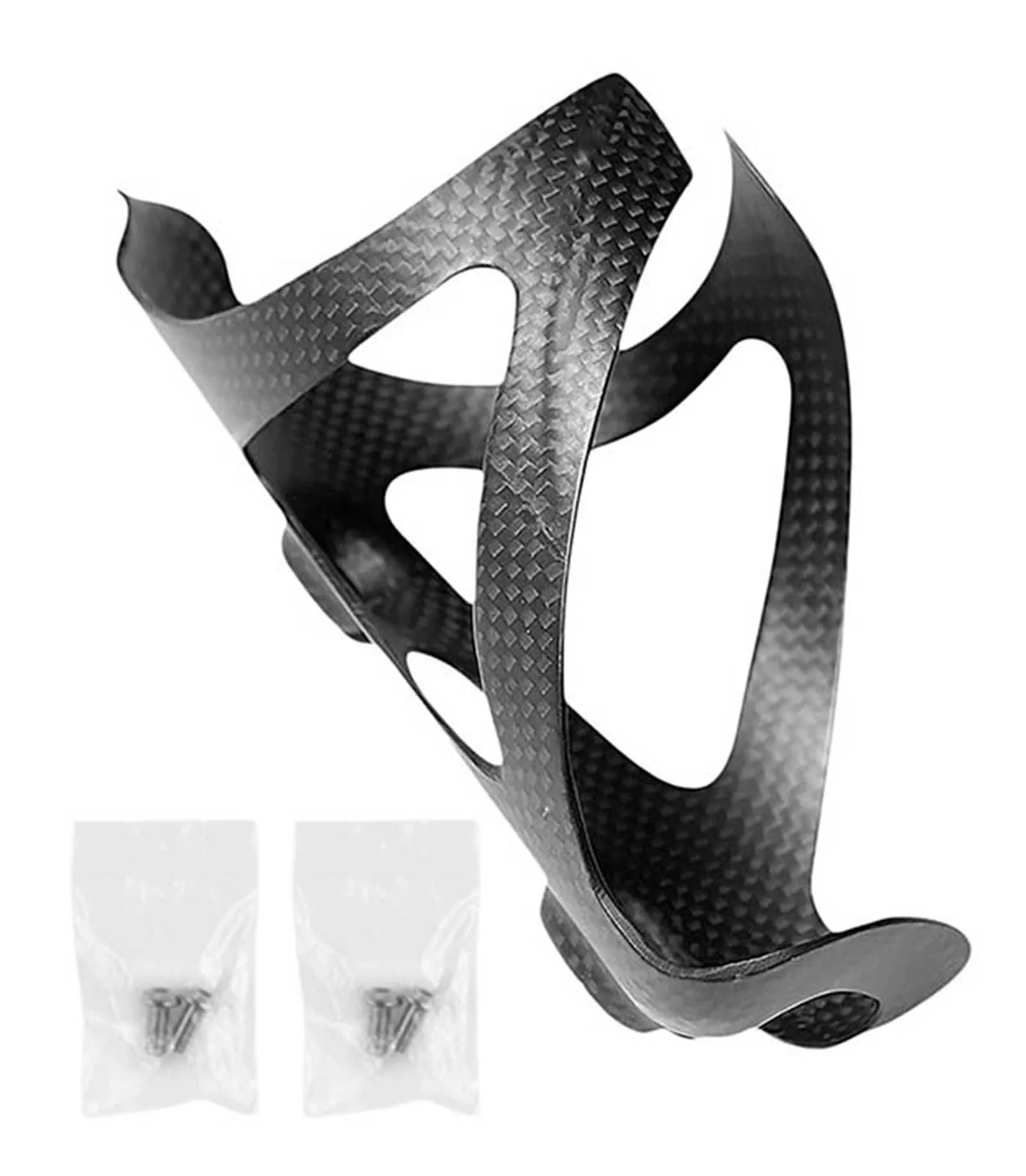 Full Carbon Fiber Bicycle Water Bottle Cage Carbon Fiber Water Bottle